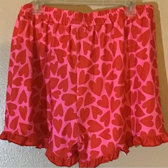 Jess Lea Heartfelt Stripes Ruffle Pajama Set - Picture 3 of 5